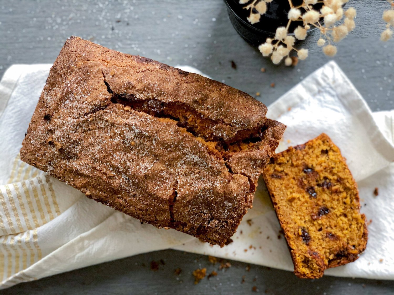 Ras El Hanout and Chocolate Pumpkin Bread